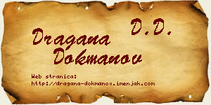 Dragana Dokmanov vizit kartica